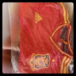 Original Adidas Spain Soccer Jersey Mens Medium